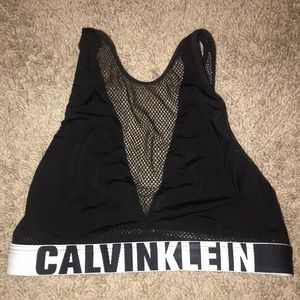 Mesh Calvin Klein Bra/Sports Bra
